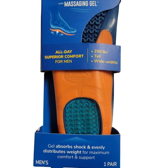 Dr. Scholl's Extra Comfort All-Day Men's Trim to Fit Insoles 1pair - Size (8-14) - Picture 5 of 5